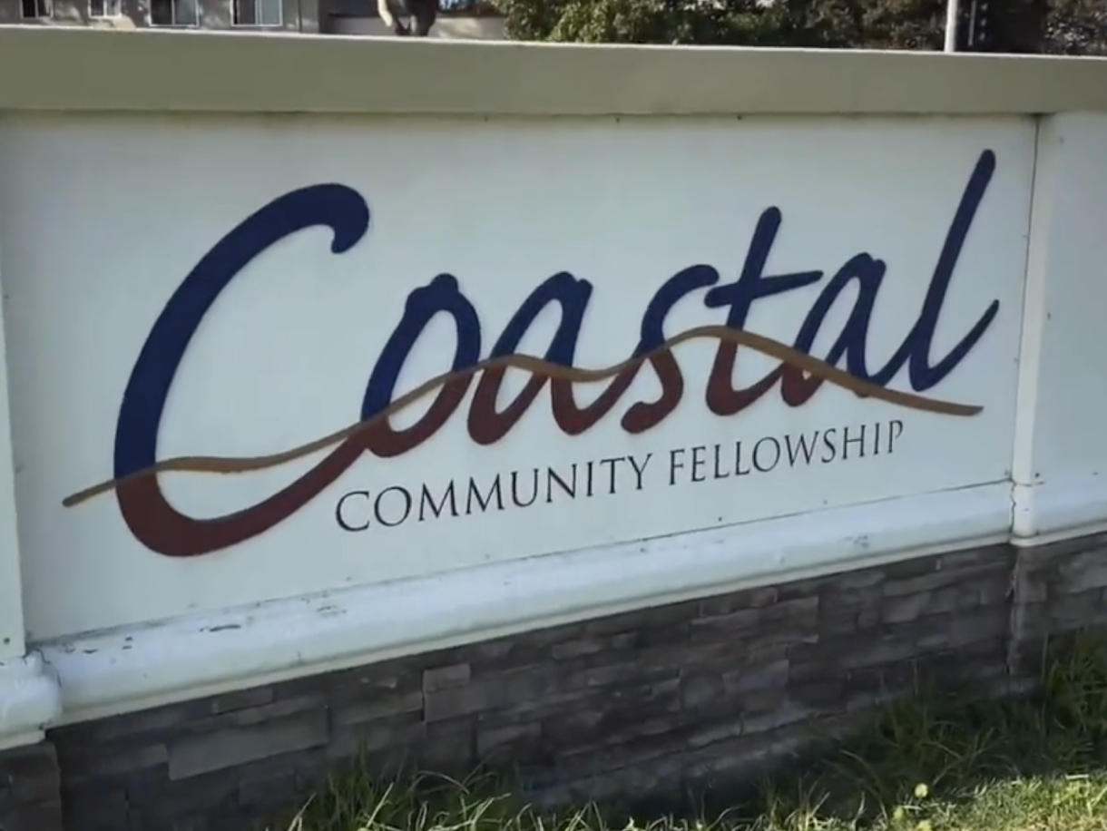 Coastal Community Church Sign